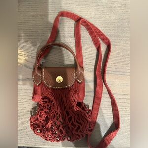 Longchamp XS Le Pilage Filet Mesh Mini Bag